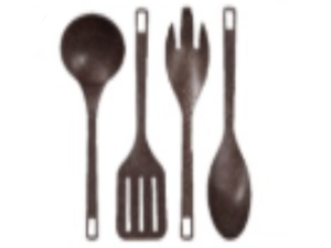 KIT 04PC UTENSILIOS EVO SUSTENTAVEL