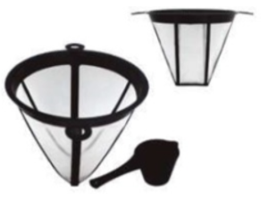 FILTRO P/CAFE REUTILIZAVEL 12X10CM