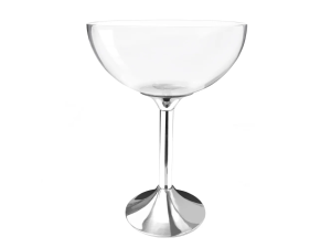 CHAMPANHEIRA ACRILICA PÉ CENTRAL CRISTAL