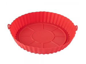 FORMA SILICONE P/ AIR FRYER 18CM REDONDO