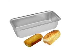 FORMA PÃO ALUMINIO N*1  23X11X4,7CM