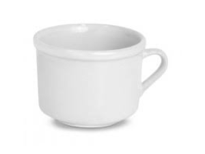 JOGO 4 XICARAS CHA 150ML LISA BRANCA