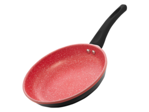 FRIGIDEIRA ALUMINIO 24CM VERMELHA REVESTIMENTO CERAMICO GRANILITE