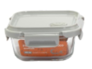 POTE VIDRO 520ML TAMPA-HERMETICA 4-CORES