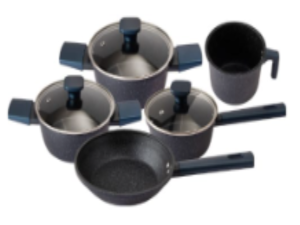 JOGO 5 PANELAS ROYAL AZUL