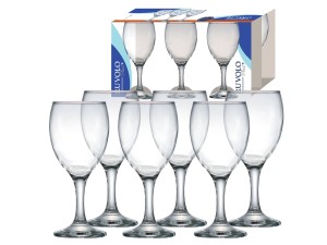 JOGO 6 TAÇAS PARA AGUA ROMA