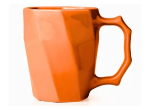 CANECA CERAMICA 260ML DUBAI LARANJA