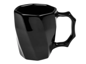 CANECA CERAMICA 260ML DUBAI PRETA