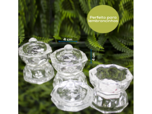 BOMBONIERE VIDRO MINI 04X04CM