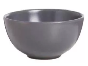 BOWL MELAMINA 15CM CINZA