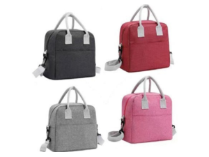 BOLSA TERMICA 27X21X15CM C/ALÇA 4-CORES