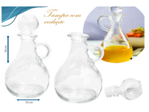 AZEITEIRO/VINAGREIRO 350ML MINI GARRAFA