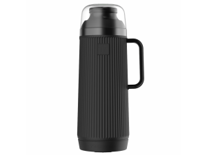 GARRAFA TÉRMICA 1,0L PRETA MUNDIAL COLLECTION TERMOLAR