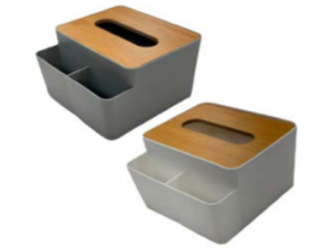 ORGANIZADOR CX LENÇO 16X15CM TAMPA-MDF