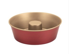 FORMA PUDIM/BOLO 21CM ALUMINIO ANTE-ADERENTE