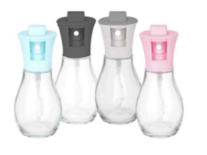 SPRAY PULVERIZADOR VIDRO/PLASTICO 16CM COLOR