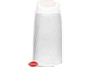 POTE VIDRO TAMPA-PLASTICA P/B 2200ML