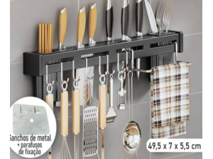 BARRA ORGANIZADORA METAL 49CM