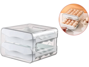 ORGANIZADOR ACRILICO P/32-OVOS DUPLO