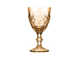 TACA VIDRO 320ML MADRID AMBAR