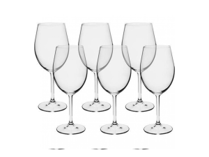 JOGO 6 TACA GASTRO 580ML AGUA BOHEMIA