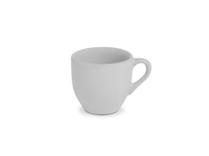 XICARA CERAMICA 50ml BRANCA LISA