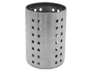 PORTA TALHER INOX 10X12CM FURADO