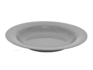 PRATO MELAMINA FUNDO CINZA 23CM