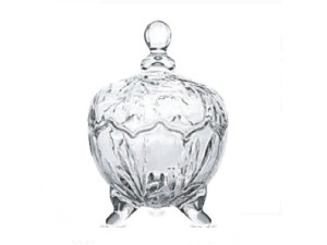 BOMBONIERE VIDRO 19,5 X 15CM