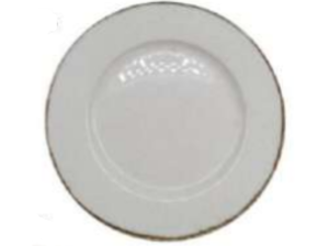 PRATO PORCELANA 25CM RASO GOZDE