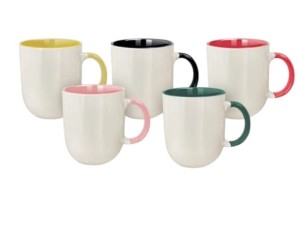CANECA CERAMICA 330ML COLORS