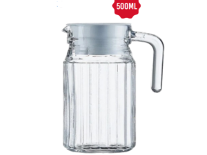 JARRA VIDRO 500ML TP-PLASTICA