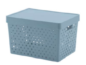 ORGANIZADOR PLASTICO 29X29X24CM C/TPA