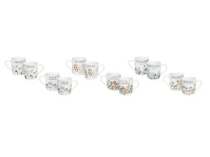 CANECA CERAMICA 150ML RETA PRIMAVERA
