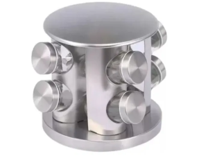 PORTA CONDIMENTO 08 REDONDO INOX