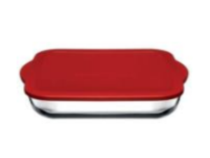 TRAVESSA VIDRO 3,2L REFRATARIA C/TPA