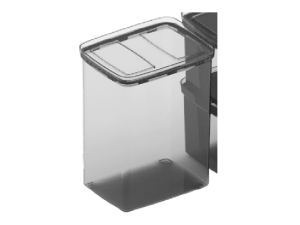 POTE ACRILICO HERMETICO RETANGULAR 3200ML