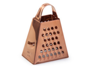 RALADOR MINI 4 FACES INOX COBRE 