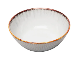 BOWL CERAMICA 500ML LINEAR CINZA