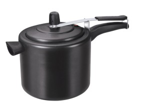 PANELA PRESSÃO PRETA DE ALUMINIO 7,0L