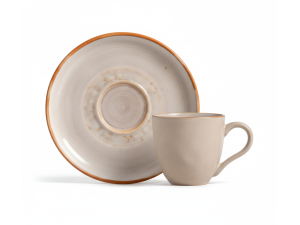 XICARA DE CERAMICA 170ML PARA CHA COM PIRES - BIO TEMPUS