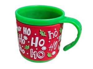 CANECA DE PLASTICO 220ML NATALINA SORTIDA NATAL
