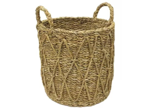 CESTA CAUBI C/ALCA 36X30CM REDONDO