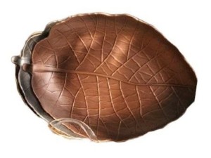 TRAVESSA DE PLASTICO 40X17CM - FOLHA