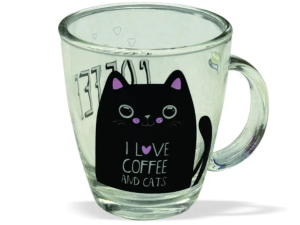 CANECA VIDRO 310ML CLASSIC C/CX