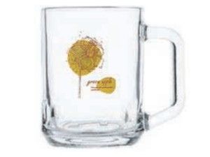 CANECA VIDRO 280ML FLORIDA