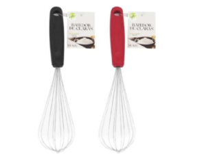 BATE OVOS 29CM CABO PLASTICO - BLACK