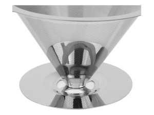 COADOR DE CAFE REUTILIZAVEL INOX 4 XICARAS