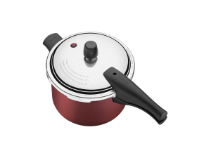 PANELA DE PRESSÃO 4,5L VANCOUVER VERMELHA TRAMONTINA